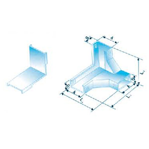 槽式下角垂（chuí）直三通蓋--體 XQJ-C-03G.