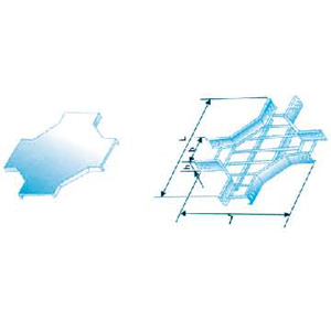 梯（tī）級式水平四通蓋（gài）--體 XQJ-T1-04