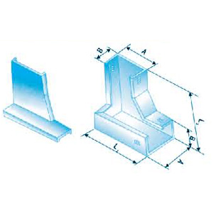 槽式垂直左下彎蓋--體（tǐ） XQJ-C-05D