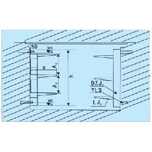 組合支架在電纜內安裝（一）