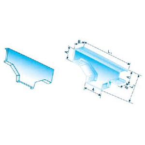 槽式水平三通蓋--體（tǐ） XQJ-C-03A