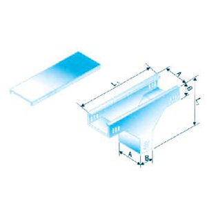 槽式上垂直三通蓋--體 XQJ-C-03B