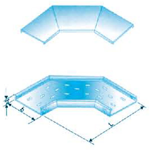 托盤式水平彎通蓋--體 XQJ-P-02