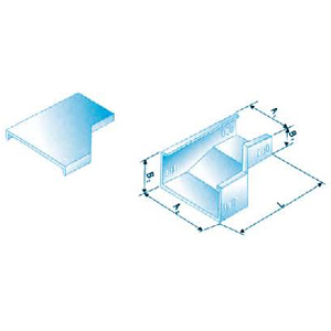 槽式異徑接頭蓋-體