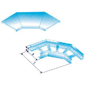 梯級式水（shuǐ）平彎通（tōng）橋架蓋--XQJ-TJ-02